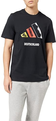 adidas Unisex Germany 3bar Logo Graphic T-Shirt Graphic Tee (Kurzarm) (1er Pack)