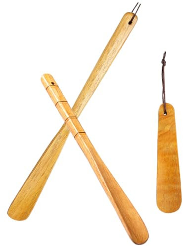 BESPORTBLE 3pièces Lot de Chausse-pied pour Chausse-pied pour Seniors Outil Portable pour Soulever les Chaussures des Personnes Âgées