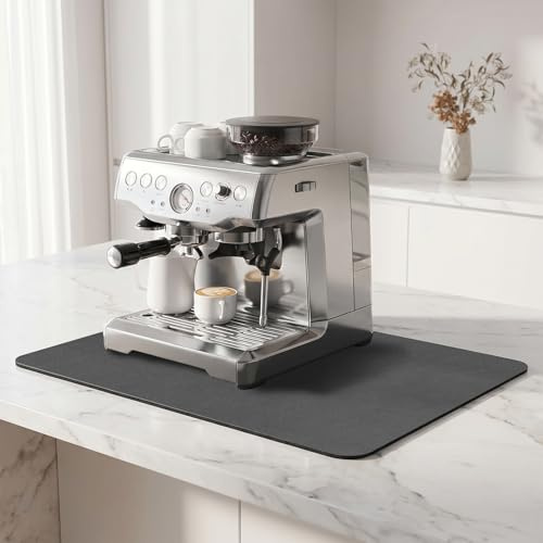 40 x 50 cm absorberande torkmatta, kaffebryggardroppmatta med halkfri
