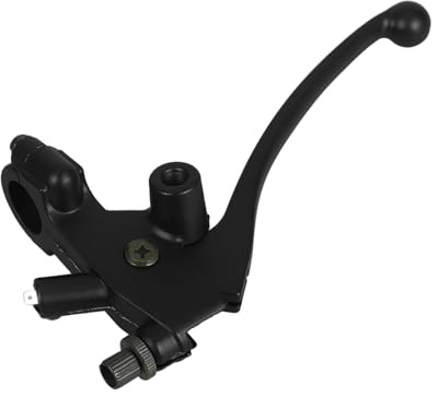 PRETYZOOM Palanca Embrague y Freno Moto Izquierda Kit Maneta Manillar Soporte Estable Antideslizante Compatible con Diversas Motocicletas Instalación Sencilla sin Herramientas Mejora