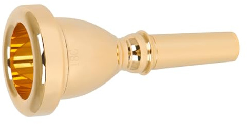 Supvox Tuba Mundstück aus Messing 14mm für Anfänger und Professionelle Musiker mit Stabiler Passform und Leichter Abnahme Tubazubehör für Musikinstrumente