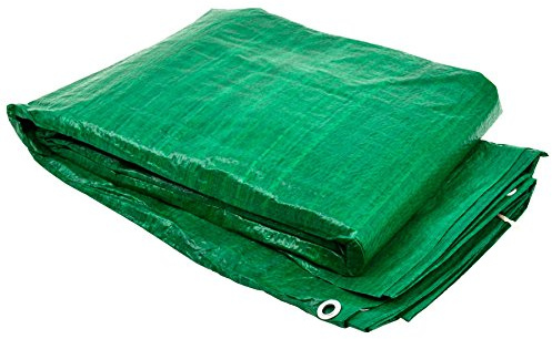 Tarpaulin Sheet Tarp Cover Ground Sheet Waterproof 2.7m x 3.5m TE648