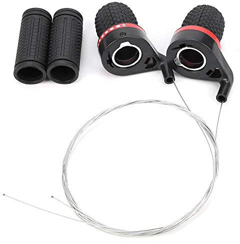 RiToEasysports Manette de Vitesse de vélo, poignée de dérailleur de Changement de Vitesse de vélo de Montagne poignée de Torsion poignée de Levier de Vitesse de Transmission de Changement de Vitesse