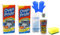 2 Packs of Oven Cleaner- 2X 500 ML Bottle - Bags for Cleaning Oven Racks, Gloves and Instructions Included - Complete Oven Cleaning Kit with Degreaser Sponge