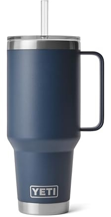 YETI Rambler 42 Oz Straw Mug Navy