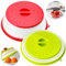 GMMG Mikrowellen Abdeckung, 27cm, 2 Stück, Transparent, Acryl, BPA-frei, Spritzschutz, Microwave Cover