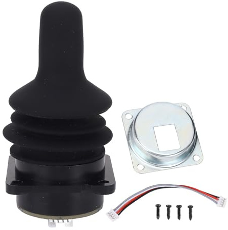 Oumefar Joystick Eléctrico Seguro DC5V con Control de Doble Eje X/Y: Perfecto para Juegos de Alta Precisión y Andadores Eléctricos