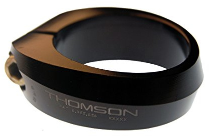 Sattelklemmring Thomson Alu, 31,8mm, schwarz
