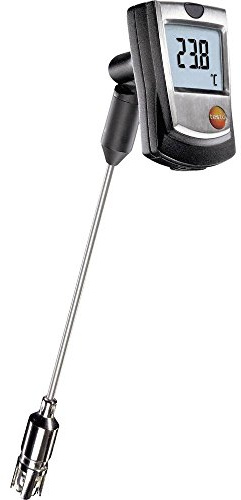 Testo Digitales Thermometer, 905-T2, Oberfläche, 1 bis 350 °C ±1°C max, Messelement Typ K
