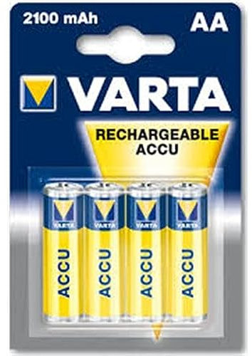 VARTA, Blx4 2100mAh accumulatore mod. R-6 2100mAh blister 4