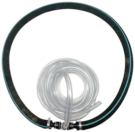 Pondlife Japan Belüfterring für Koi Teich, Ø 70 cm, Teichbelüfter mit Luftschlauch, Sauerstoffzufuhr und Belüftung, Teich Zubehör