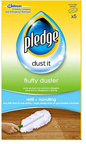 Pledge Duster Refills - Pick Up Dust, Dirt and Lint with a Few Effortless Swipes, 1x5 refills