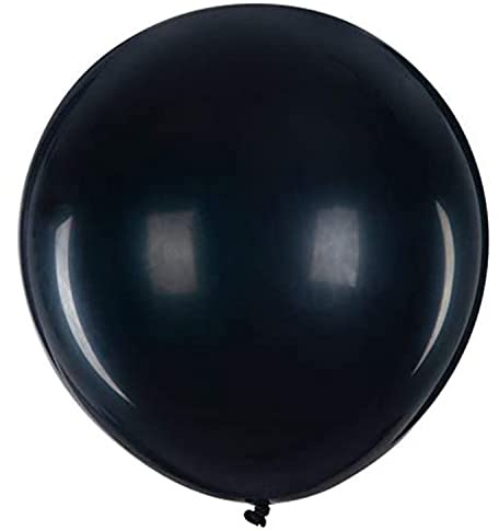 Ainmto 15 Stück 18 Zoll Luftballons Schwarz Großer Helium Ballons für Geburtstag, Hochzeiten