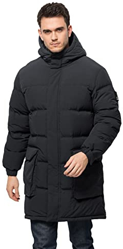 Jack Wolfskin Herren Alex Long Down Jacket M Parka, phantom, XXL EU