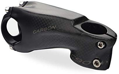 Fahrradvorbau, MTB-Fahrradvorbau, 31,8 - 25,4 mm, Vollcarbon-Finber, Mountainbike-Vorbau, kurzer Fahrrad-Lenkervorbau für die meisten Fahrrad-BMX-Rennrad-Komponenten