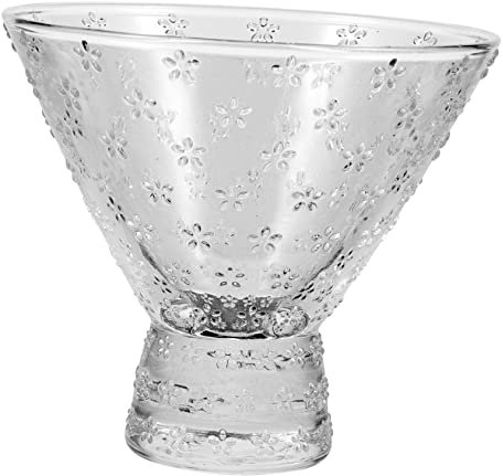 ABOOFAN Elegante Ciotola Da Dessert in Con Motivo Floreale Di Grandi Dimensioni Per Yogurt Caramelle Riutilizzabile