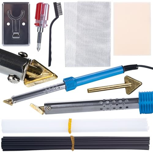 Rosfix Blue Lark BL80W – Kunststoff-Schweißgerät 80W | Für Reparatur & Verstärkung | Mit Zubehör & Gitter | Seria Electric S