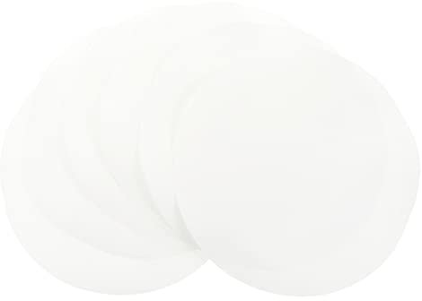 GARVALON 100blätter Laborfilterpapier Kreise Quantitatives Papier Experiment Wasserfilterpapier