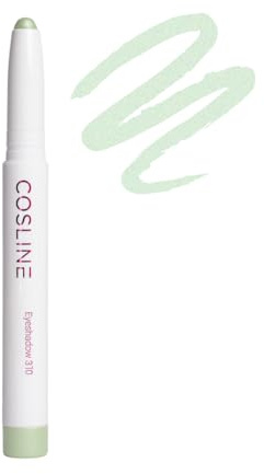 COSLINE Eyeshadow Kiwi 310, Lidschattenstift, Langanhaltend, Wischfest, Stick mit cremiger Textur, Grün, Made in Germany