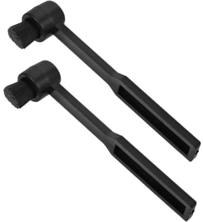 OSALADI 2pezzi Spazzola Per Pulizia Della Puntina Del Giradischi Antistatica Per Dischi in Vinile Strumento in Plastica Per Manutenzione Giradischi e Dischi in Vinile