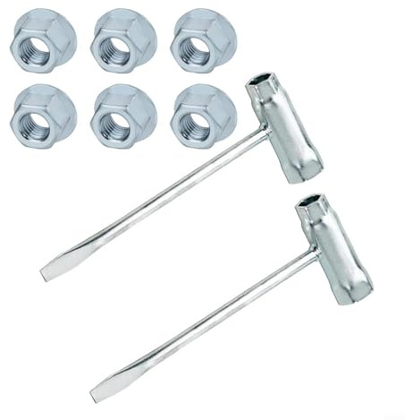 Snowchecking T-type Wrench Screwdriver,1/2 Sets Of T-shaped Wrenches, Screwdrivers, And Nuts, To Fit Various Chainsaw Models, Including Popular Brands Like For Echo(B)