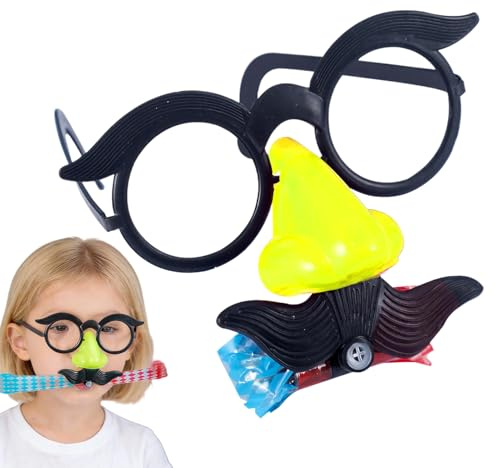 Nasenbrille – Kostüm-Requisiten, große Nase, für Männer, Frauen, Kinder, Erwachsene, Karneval, Maskerade, Festival, Feier, Geburtstag