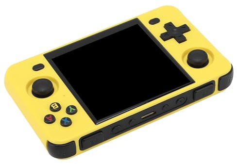 Cryfokt Portable Game Console Handheld Video Games Player 4 Inch HD Screen 2 Player Gaming TV Output Retro Console (16G and 128G)
