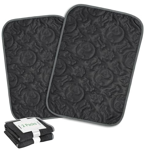 Pawsee 1-pack med 2 vattentäta hundfiltar, tvättbar vattentät filt för kattsofa Vetbed på resor bilbaksäte, fluffig mjuka filt för hundar, katter, 102 x 76 cm