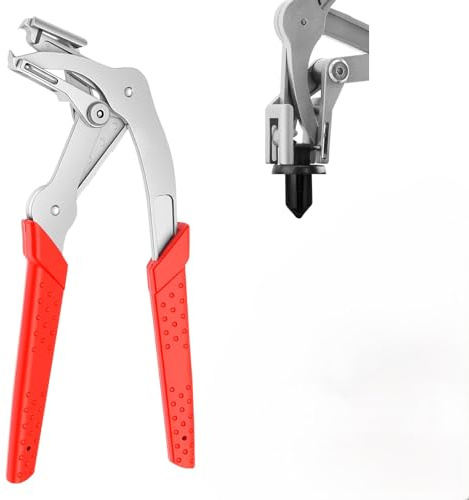 Car Clip Pliers Panel Clip Removal Pliers Stainless Steel Professional Plastic Fastener Removal Tool for Auto Door Panels Interior Exterior Trim