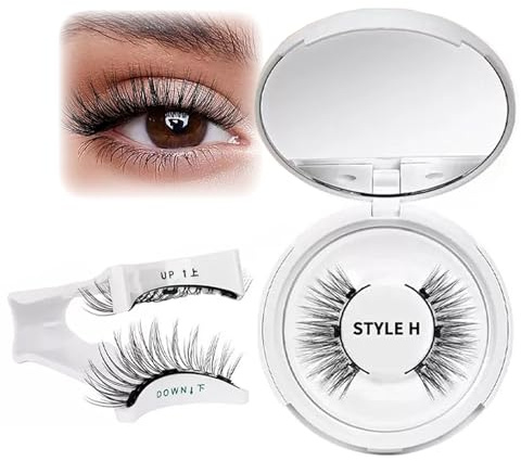 Magnetiska ögonfransar, magnetiska ögonfransar utan eyeliner, magnetiska lösögonfransar med applikator, vattentäta ögonfransar magnetiskt naturligt utseende, inget lim krävs ögonfransar magnetiska