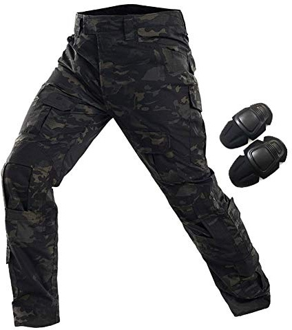HANSTRONG GEAR Militär Armee Taktische Airsoft Paintball Schießen Hosen Kampf Männer Hosen mit Knie Pads