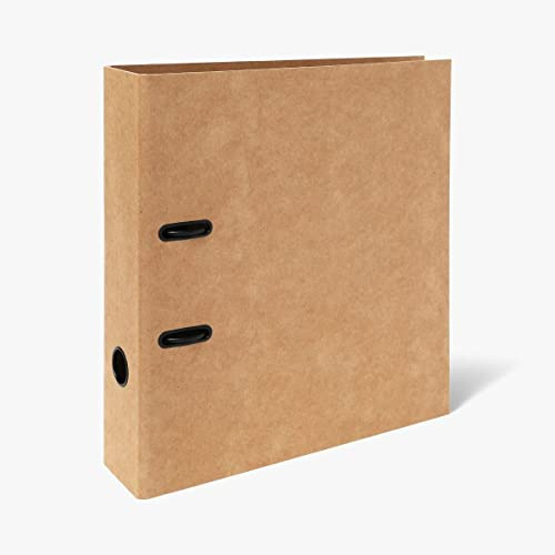 Paperchase Aktenordner, A4, Kraftpapier, Braun