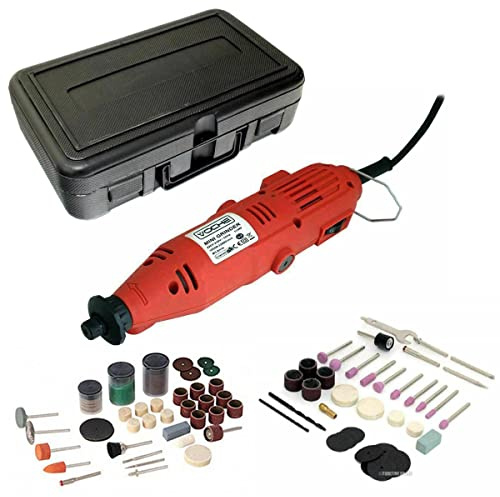 135W Electric Mini Rotary Hobby Drill Combi Multi Grinding and Engraving Tool Plus 145 Accessories and Storage Carry Case