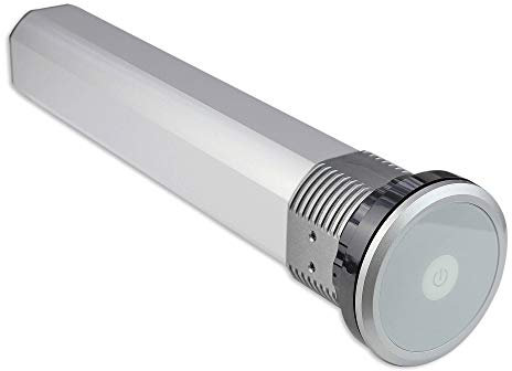 Automatisch versenkbare Steckdose für Küche und Büro mit Touch-Funktion - Steckdosenleiste aus Aluminium, Tischsteckdose mit 3-Fach Steckdosenelement und 2X USB | Schwarz