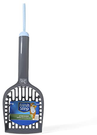 Fresh Step Plastic Cat Litter Scoops | Great for Small to Large Size Litter Pans