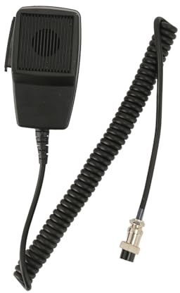 Annadue Walkie Talkie Handmikrofon, Professionelles 4 poliges CB Funkmikrofon, Ersatz für Cobra, AUDIOLINE Radios