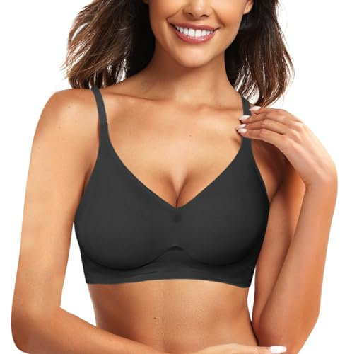 WILLBEST mit bügel Damen Buchstabenmuster Druckknopf Soft BH Y Back BH verlängerung 3 Haken blau Hochhals Sport große brüste Set Bustier Baumwolle Yoga Set Damen Bekleidung