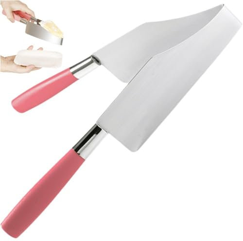 Lpitoy Coupe-gâteau en Acier Inoxydable, Serveur De Gâteau, Pinces À Coupe-gâteau, Dispositif De Cuisson De Gâteau, Outils De Levage De, Desserts, Pâtisserie, Pain, Pizza, Diviseur