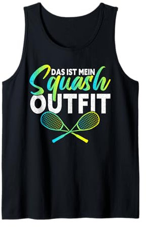 Das Ist Mein Squash Outfit Lustiges Squash Tank Top