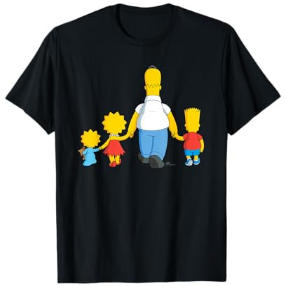 The Simpsons Father's Day Homer and Kids Dad Birthday Gift Camiseta