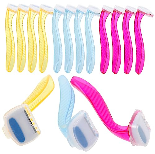 Anneome 15piezas De Afeitar Para Damas y Mujeres Recortadora De Facial y Corporal Afeitadora De Inoxidable