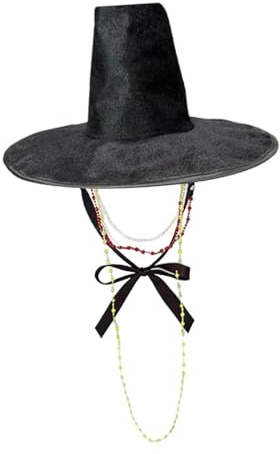 predolo Sombrero Tradicional Coreano para Adultos, Sombrero para Juegos de rol, Festivales y Fiestas.