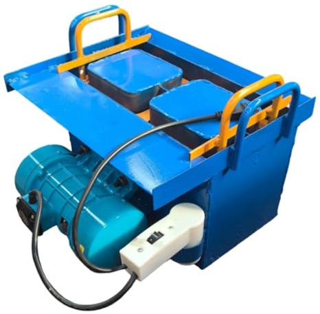 Concrete Block Machine - Electric Hollow Maker with Fast Forming in 45s, Max Pressure of 23kN, Vibration Frequency 212 Times/Min, Efficient Construction Equipment