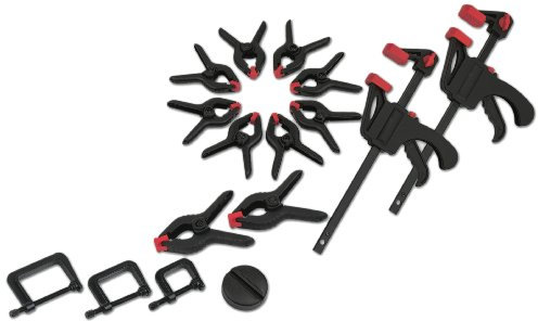 Brüder Mannesmann M90317 - Sargento de barra (16 piezas)