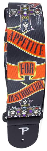 Perri's Leathers Ltd. Guns N Roses Guitar Straps and Picks