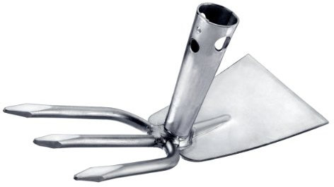 Connex FLOR50953 - Doble azada Straight chapa galvanizada