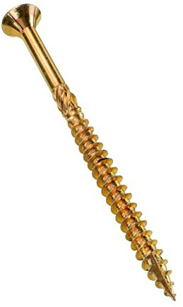 BÄR Spanplattenschrauben maderatec Cut-Spitze Abmessung 6,0 x 100 mm T30, 100 Stück