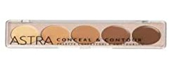 Astra Palette Correttori e Contouring Professionale - Conceal & Contour Palette di Astra - Kit Trucco Viso Perfetto