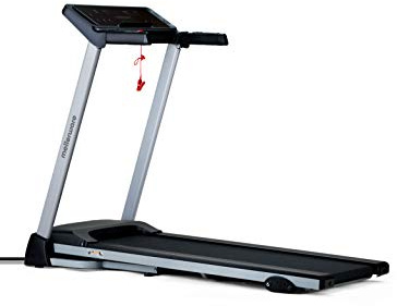 Mellerware - Cinta de Correr Plegable Wizzy! 15 Programas Entrenamiento | Velocidad Ajustable 14km/h | Inclinación Regulable | Pulsometro | Superficie Carrera 120x40cm | Peso MAX 100kg