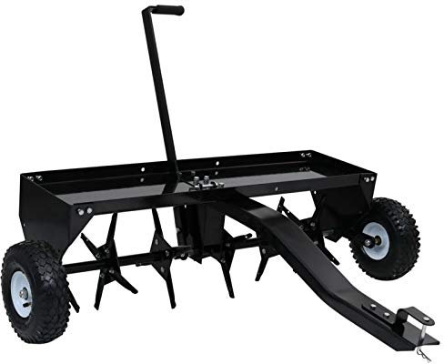 Tidyard Aeratore per Prato per Trattorino Tagliaerba 102 cm